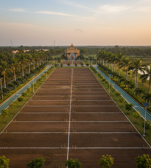 Vastu compliant DTCP and RERA approved residential plots for sale in Kallakurichi with villa plot amenities